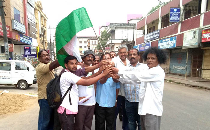 ಮತದಾನ ಜಾಗೃತಿಗಾಗಿ ಕಾಲ್ನಡಿಗೆ ಜಾಥ